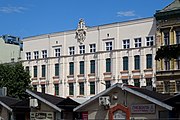 Rynek Kleparski 18, Szkoła Miejska, obecnie XLI Liceum Ogólnokształcące (proj. Jan Zawiejski, 1901-1902[3])