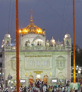 <span class="mw-page-title-main">Hazur Sahib</span> One of the 5 Thakts in Sikhism