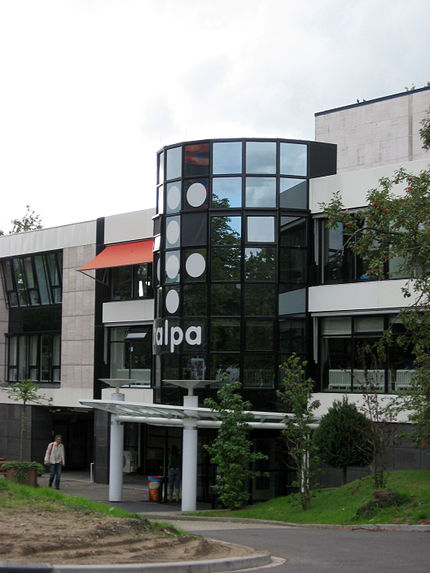 Tien headquarters (then Talpa) in Hilversum