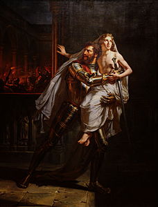 Tanneguy du Châtel salvando o Delfim (1827), Museu de Belas Artes de Rennes.