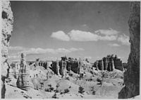 The Fairy Temple Group. Lot's Wife, Seal Castle, and Fairy Temple. - NARA - 520265.jpg