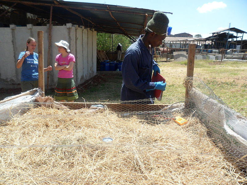 File:The composting unit for the dried faeces (urine is also added to the composting unit) (6876544461).jpg