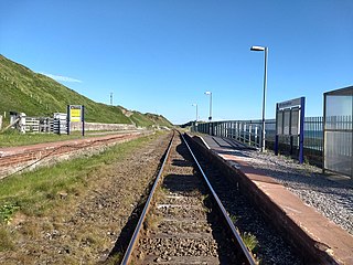 Nethertown railway station Railway station in Cumbria, England