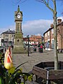 Clock in Thirsk Square