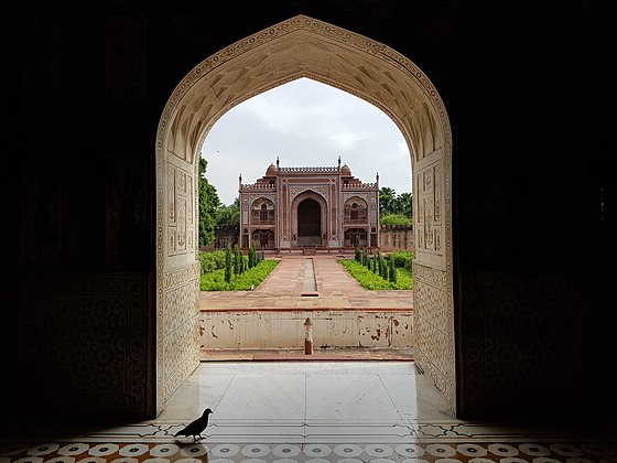 Inside out view from the Tomb of Itimad-ud-Daulah, Agra, Uttar Pradesh Photographer: Rupeshsarkar