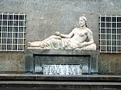 Statua al fiume Dora Riparia, piazza C.L.N., Torino