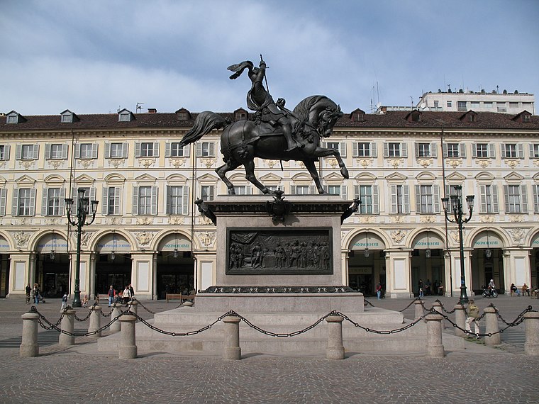 Equestrian monument of Emmanuel Philibert