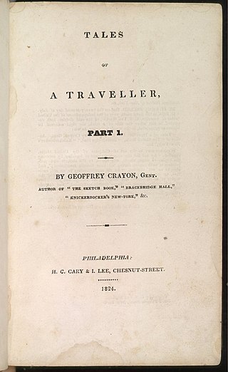 <i>Tales of a Traveller</i> Book by Washington Irving