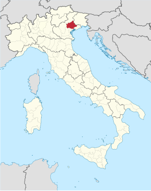 Cherta de la provinzia de Treviso