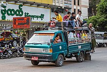 Truck-bus in Mandalay. Truck-bus in Mandalay 01.jpg