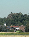 Tumulus in Pettendorf von Gaisruck aus gesehen