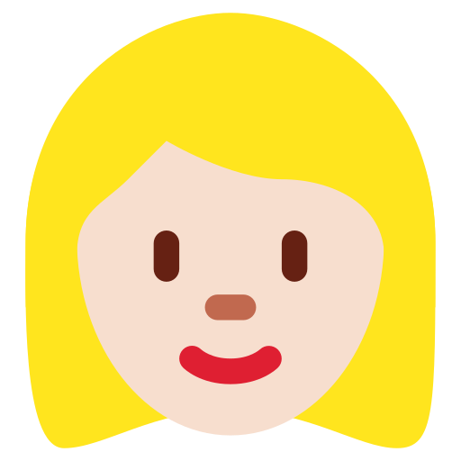 File:Twemoji12 1f471-1f3fb-200d-2640-fe0f.svg