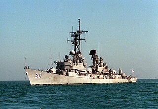 USS <i>Goldsborough</i> (DDG-20) Charles F. Adams–class destroyer