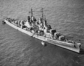 The USS San Juan (CL-54) in June 1942