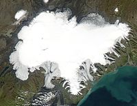 O Vatnajökull, o maior glaciar de Europa