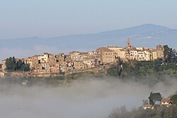 View of Collevecchio Sabine's hills throuth the fog2.JPG