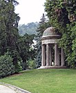 Il Monopteros del parco della villa Olmo di Como