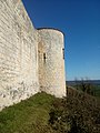 Français : Rempart est, château de Villebois-Lavalette, Charente, France