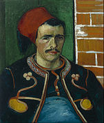 The Zouave (Half-figure) by Vincent van Gogh