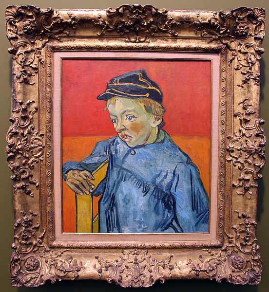 File:Vincent van gogh, lo scolaro (il figlio del postino - gamin au képi), 1888, 01.JPG