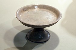 WLA brooklynmuseum Stem Dish Porcelaneous stonewar