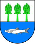 Coat of arms of the former municipality of Brandshagen