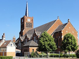 L'église de Waziers