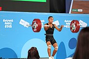 Deutsch: Gewichtheben bei den Olympischen Jugendspielen 2018; Tag 2, 10. Oktober 2018; Jungen 62 kg English: Weightlifting at the 2018 Summer Youth Olympics at 8 October 2018 – Boys' 62 kg