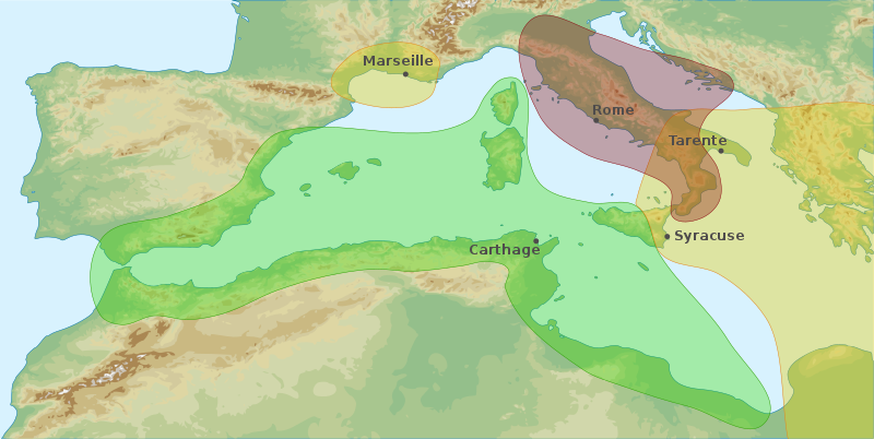 File:West Mediterranean areas 279BC-fr.svg