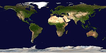 Situation sur une carte du monde
