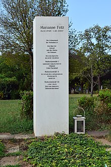 Wiener Zentralfriedhof - Gruppe 40 - Marianne Fritz.jpg