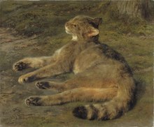 Chat sauvage, 1850Rosa BonheurNationalmuseum, Stockholm