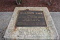 Wilson Park plaque