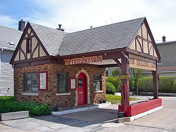 Gas station, Davenport IA