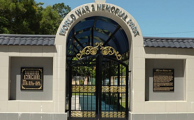 Image: World War 2 Memorial Park, Miri, Sarawak, Malaysia