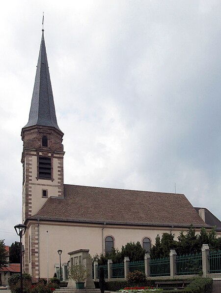 Wuenheim, Église Saint Gilles