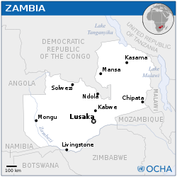 Location o Zambie