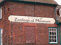 Sign to the Zoological Museum
