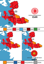 İzmir'de 2023 Türkiye cumhurbaşkanlığı ve genel seçimleri için küçük resim