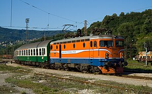Passenger train in Bosnia & Herzegovina