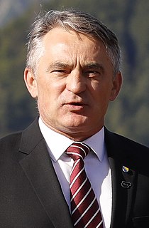 <span class="mw-page-title-main">Željko Komšić</span> Bosnian politician