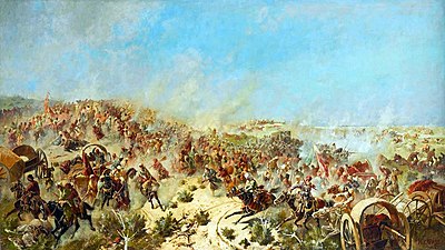 Сражение на Зерабулакских высотах. 1868 год