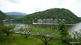 Lago Suigetsu en la primavera de 2009.