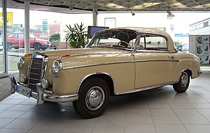 1957 Mercedes Benz 220 S Coupe Lengerich Westf. 17.10 (2) (cropped).JPG