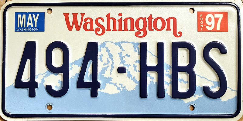 File:1997 Washington state license plate.jpg