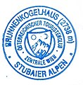 Brunnenkogelhaus - Hüttenstempel