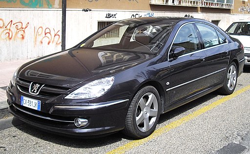 2008 Peugeot 607 front