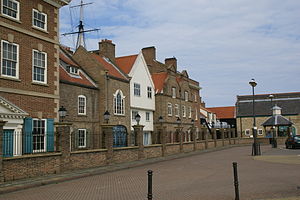 Hartlepool: Town in County Durham, England