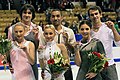 - Maria Mukhortova, Maxim Trankov, Aliona Savchenko, Robin Szolkowy, Jessica Dubé and Bryce Davison