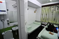 Typical guesthouse room in Chungking Mansions